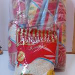 ارز اللؤلؤة الاحمر واحد كيلو ( لفة 10 اكياس )